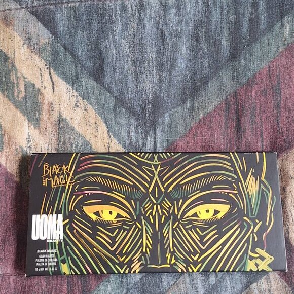 💛 UOMA Beauty – Black Magic “Allure” Eyeshadow Palette (Lightly Swatched) - Picture 4 of 5